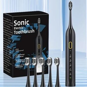 Black Sonic Electric Toothbrush